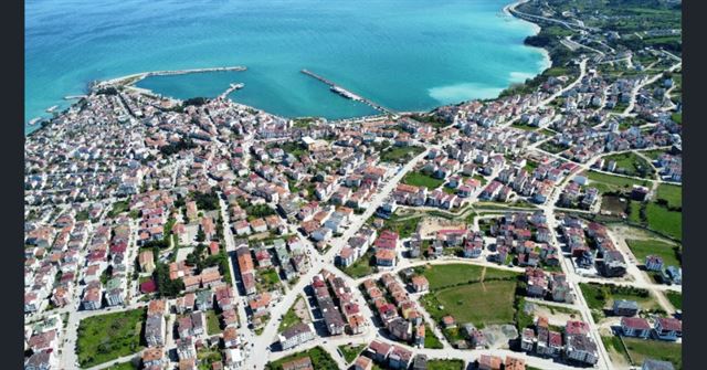 Gerze Yarımadası Kuşbakışı Panorama
